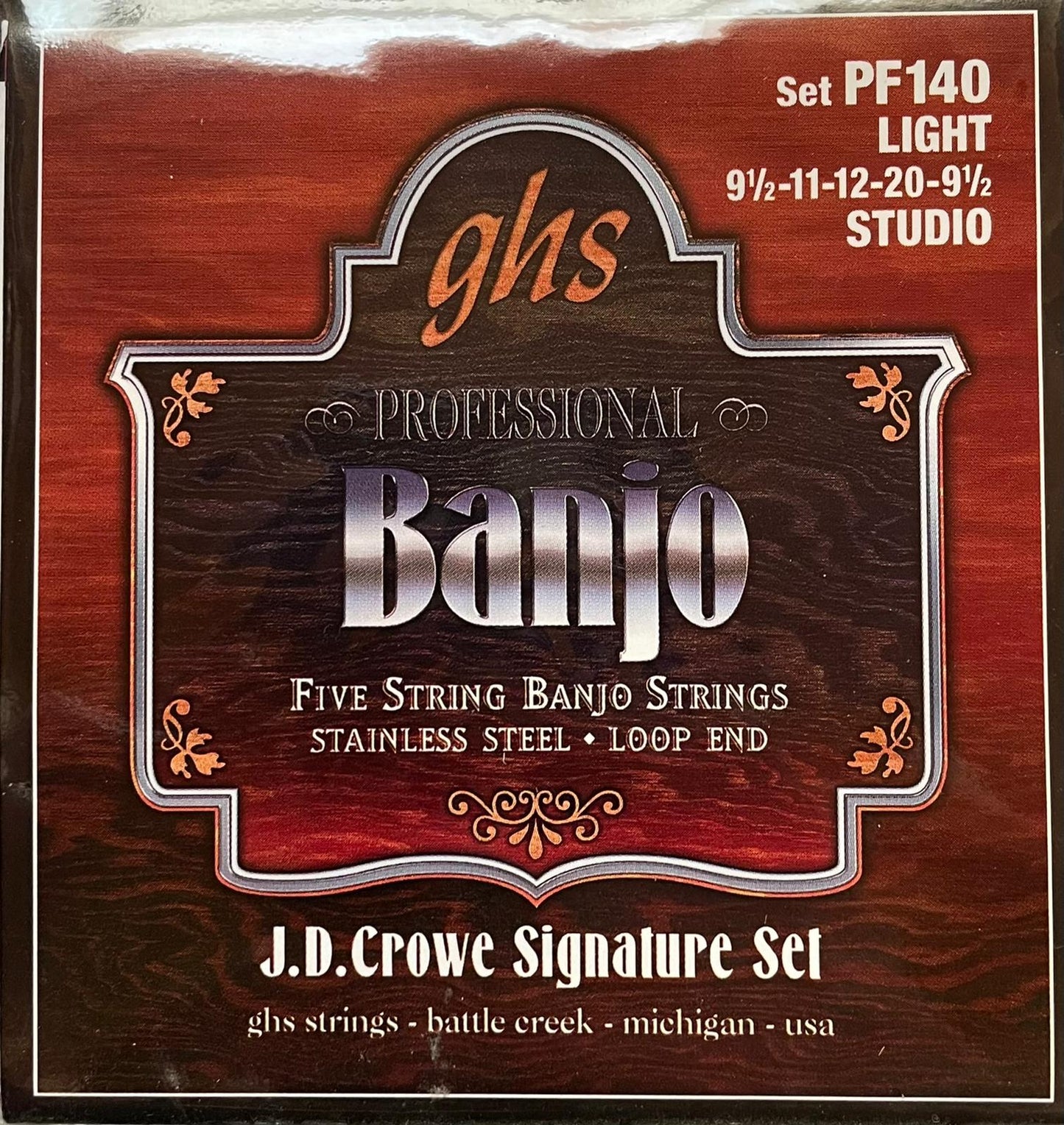 GHS PF140 Signature Set Five String Banjo Set