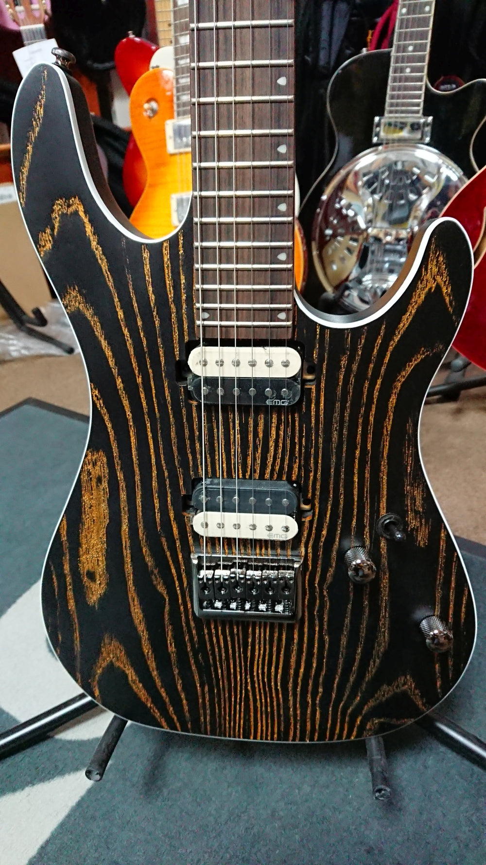 Cort KX300 etched black gold / B-Ware