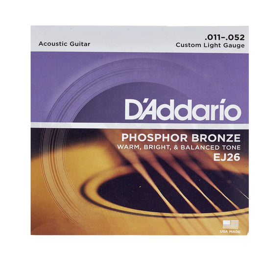 D'Addario EJ26 Custom Light Gauge