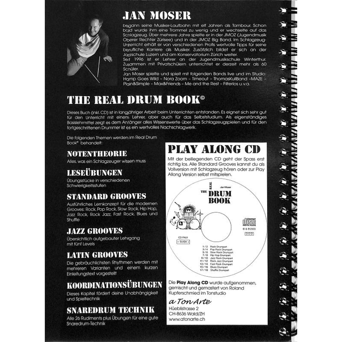 The Real Drumbook - Jan Moser