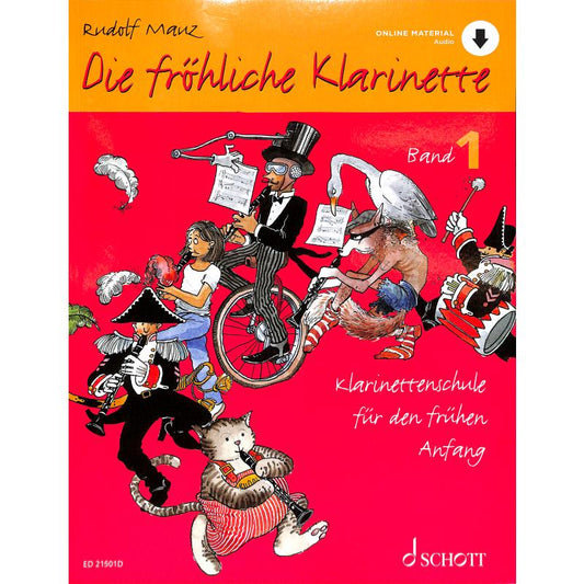 Die fröhliche Klarinette Band 1