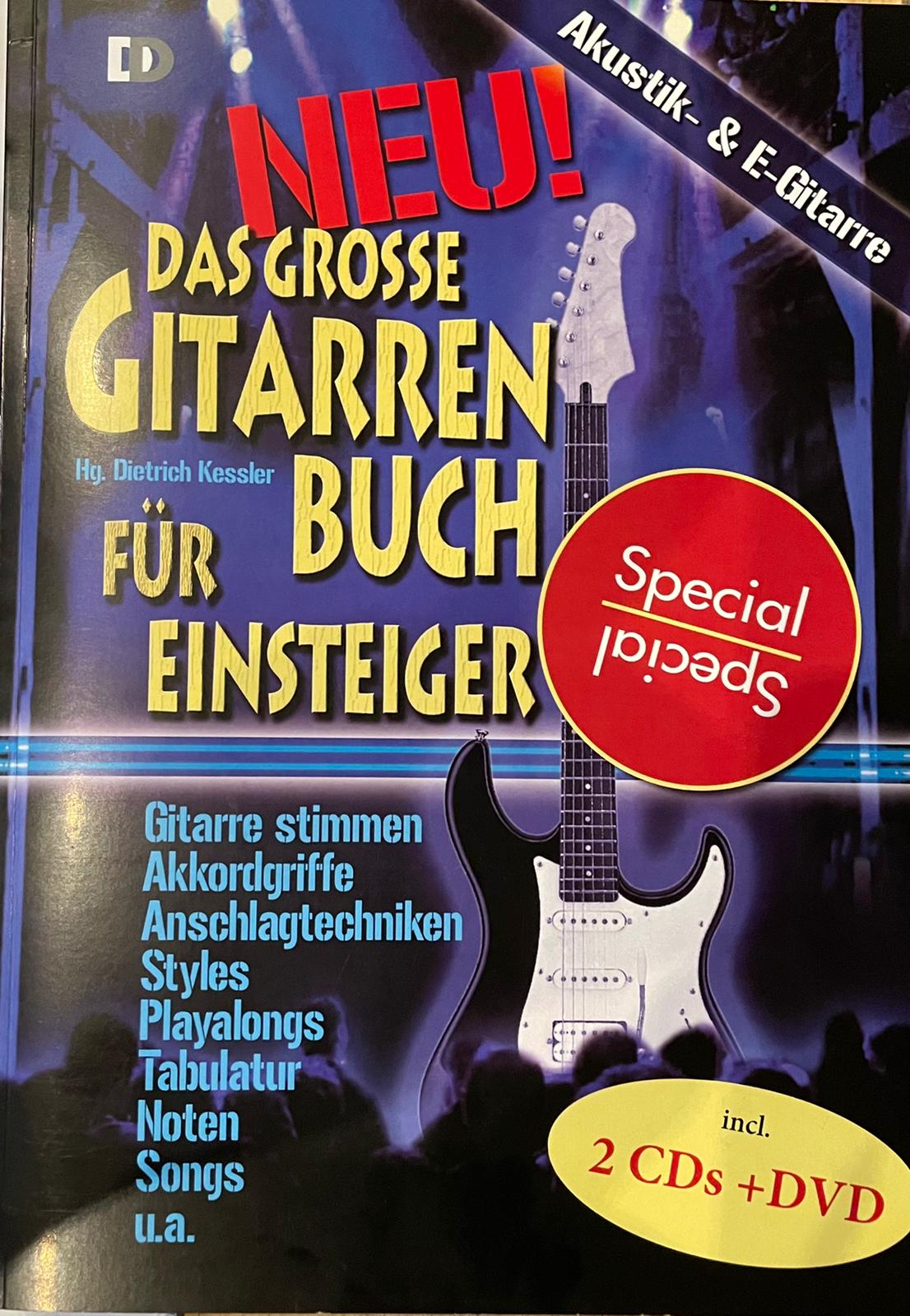 Das grosse Gitarrenbuch für Einsteiger