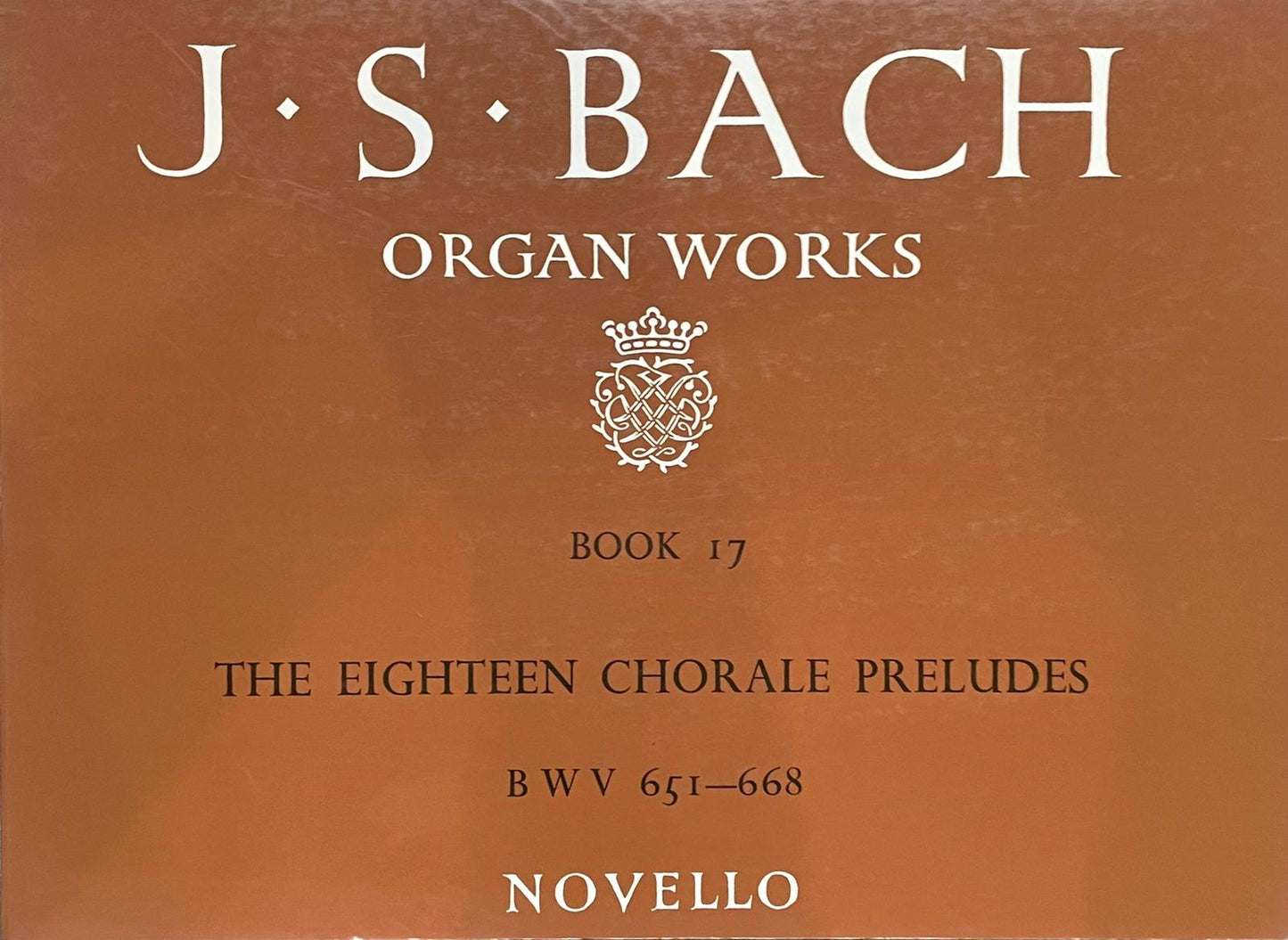 J.S. Bach Book 17 (Orgel)