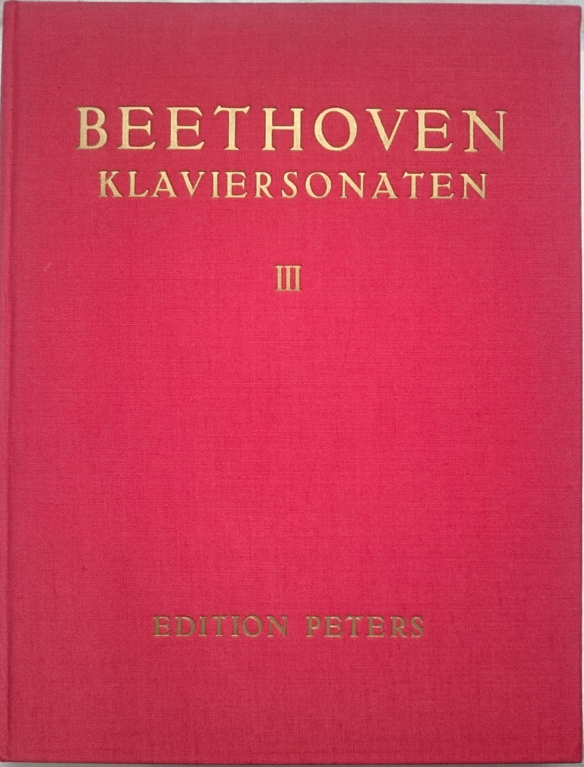 Beethoven Klaviersonaten III