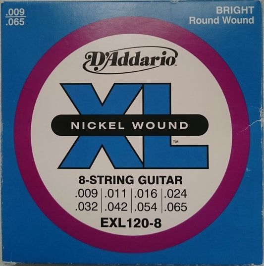 D'Addario EXL120-8