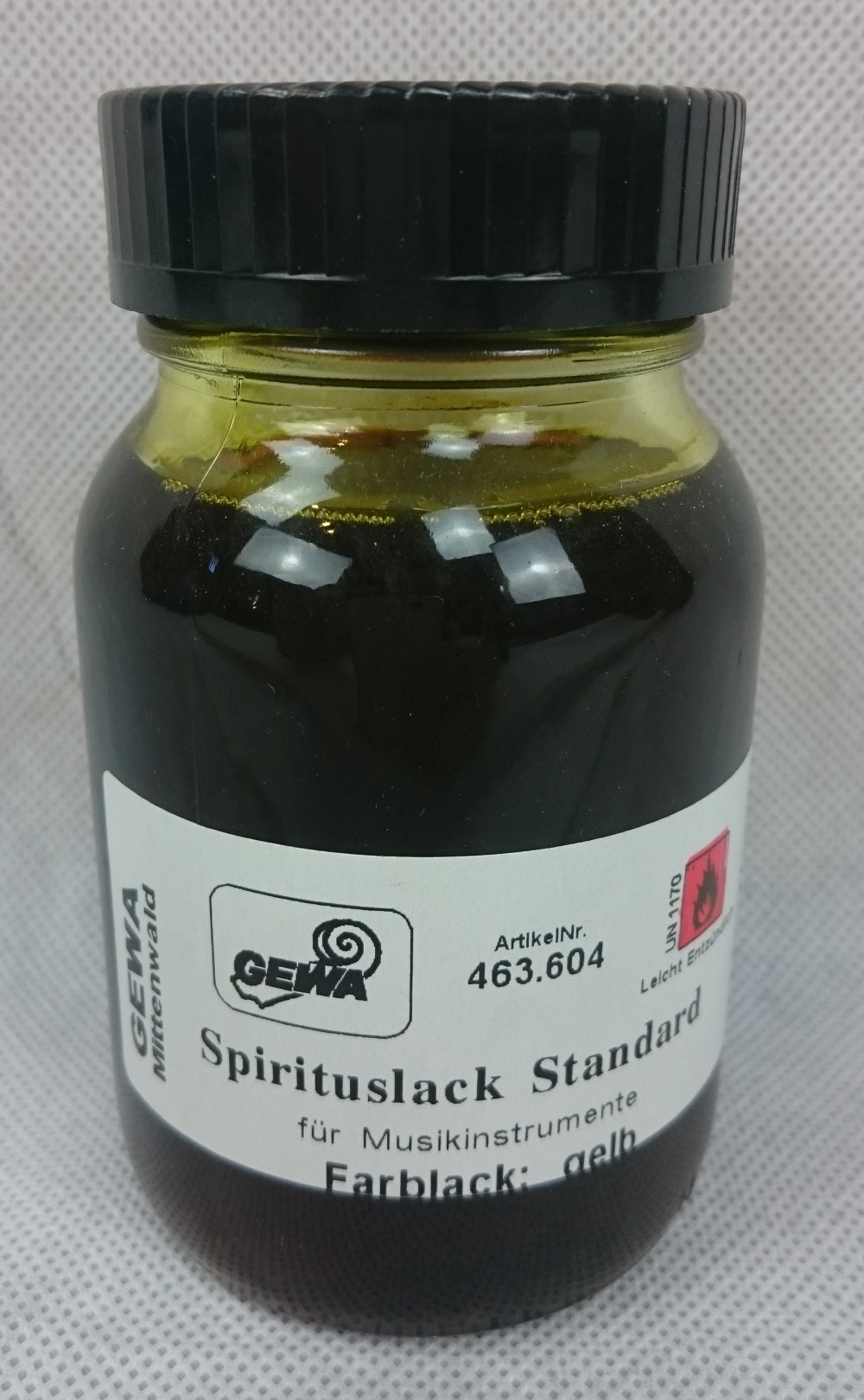 Gewa Spirituslack Standard gelb