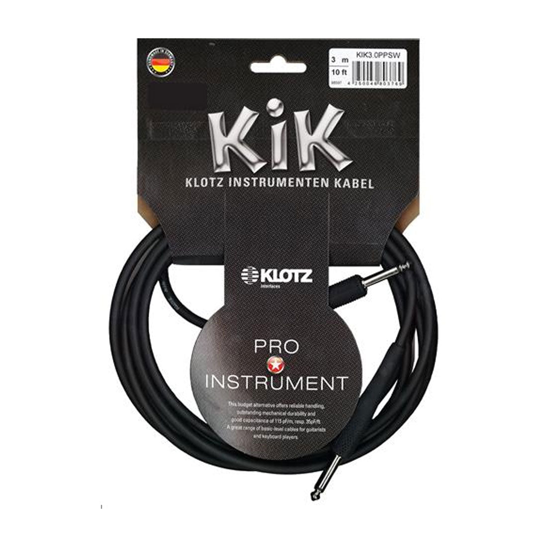 Klotz KIK3.0PPSW 3m