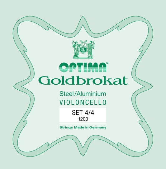 Optima Goldbrokat Cello 4/4