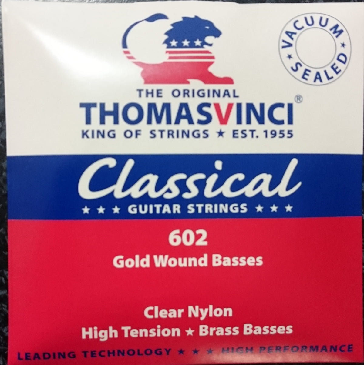 Thomas Vinci 602 Gold Wound Basses