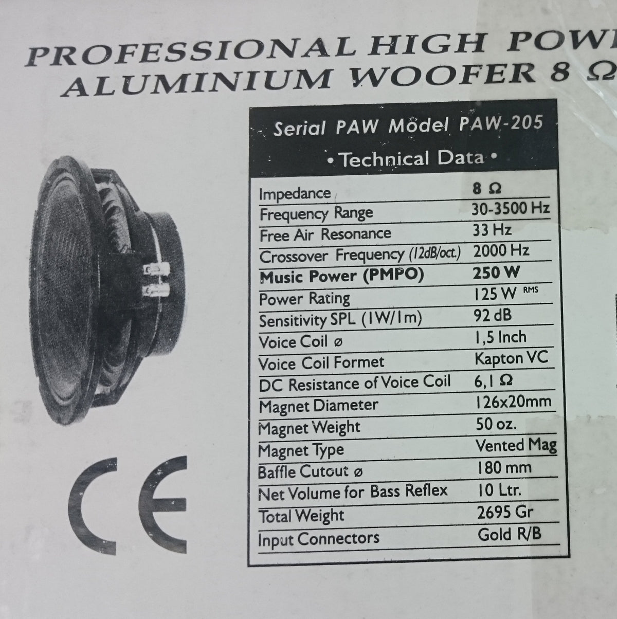 XXL Power PAW-205